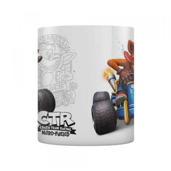 Pyramid Coffee Mug Crash Team Racing: Crash Emblem